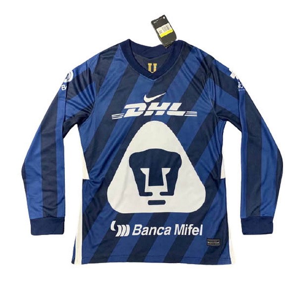 Tailandia Camiseta UNAM Pumas ML 2ª 2020-2021 Azul